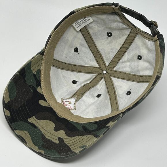 Las Vegas Aces Dad Hat Cap WNBA Camo Camouflage Military 6 Panel Strapback Green - Picture 4 of 9